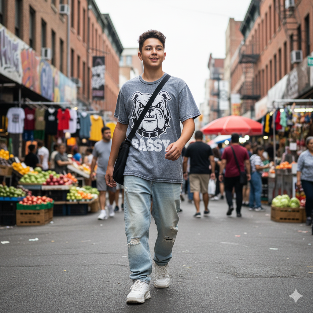 Affordable Graphic Street T-Shirt – Sassy Branding