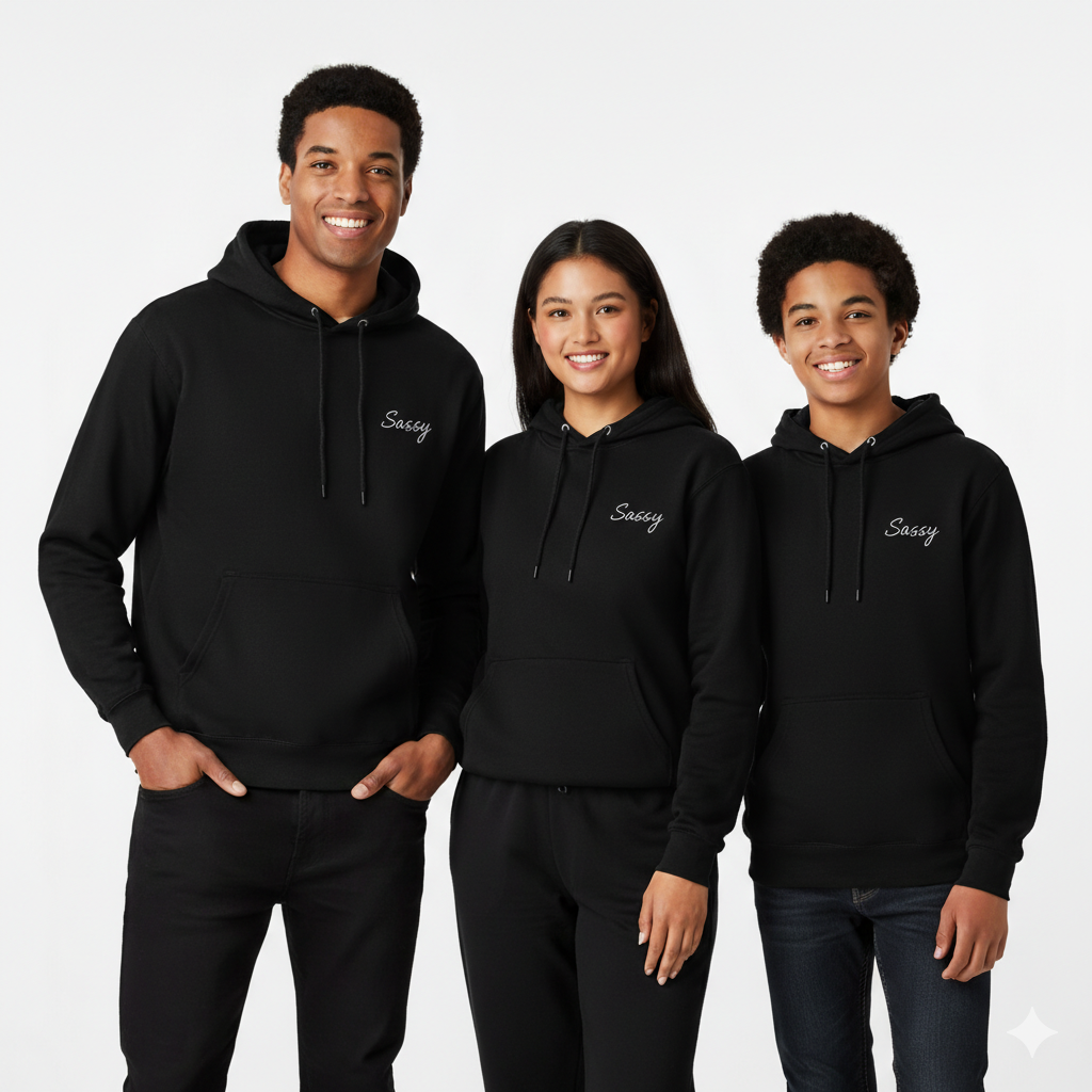 Classic Black Hoodie