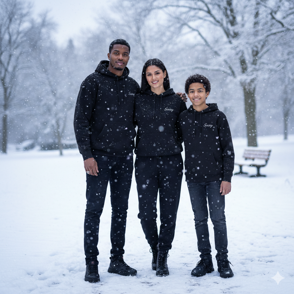 Classic Black Hoodie